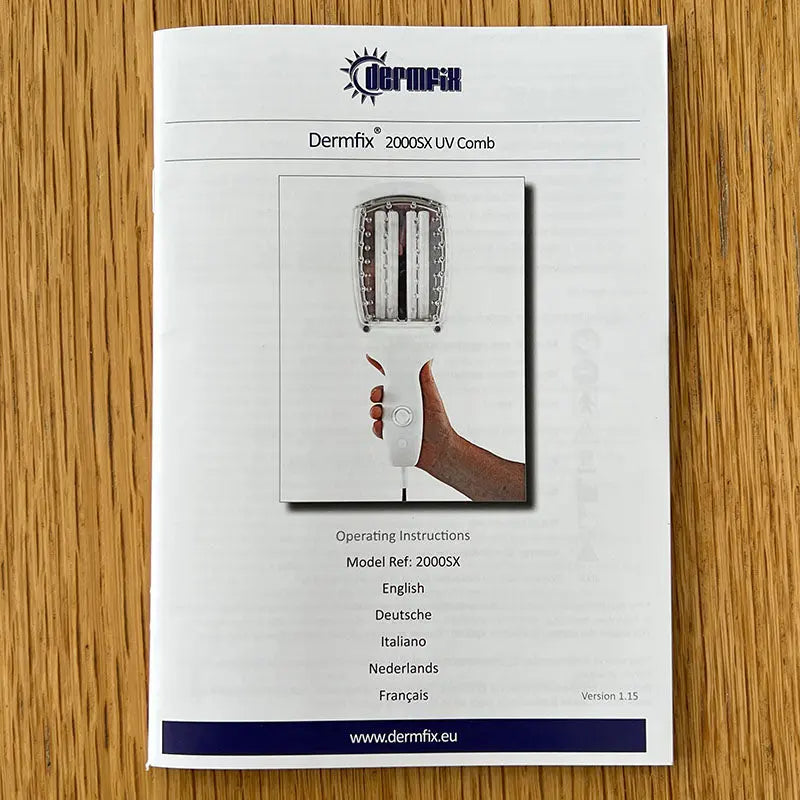 Dermfix 2000SX 311nm UVB Psoriasis Lamp Red Light Fix